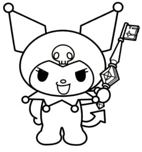 Tranh tô màu Kuromi