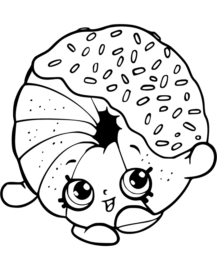 banh donut shopkin vui ve