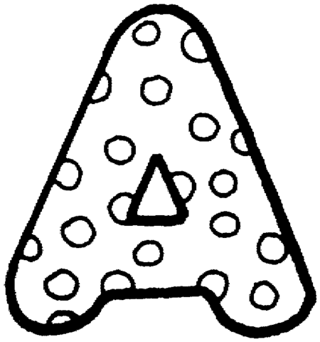 Tranh Tô Màu Bảng Chữ Cái