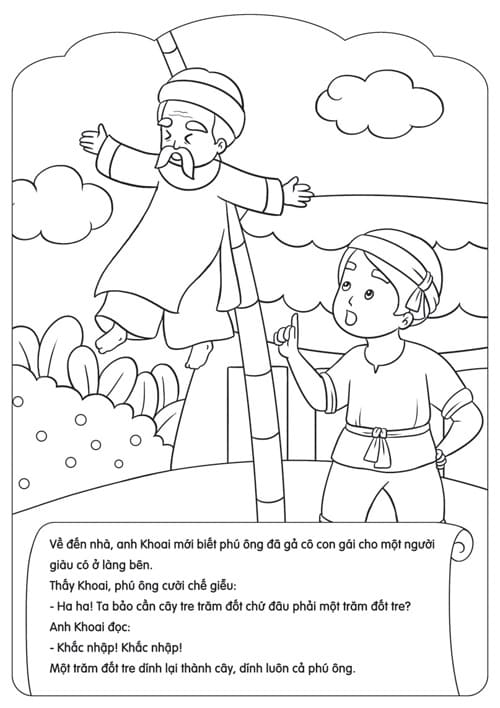 tranh to mau anh khoai trung tri phu ong