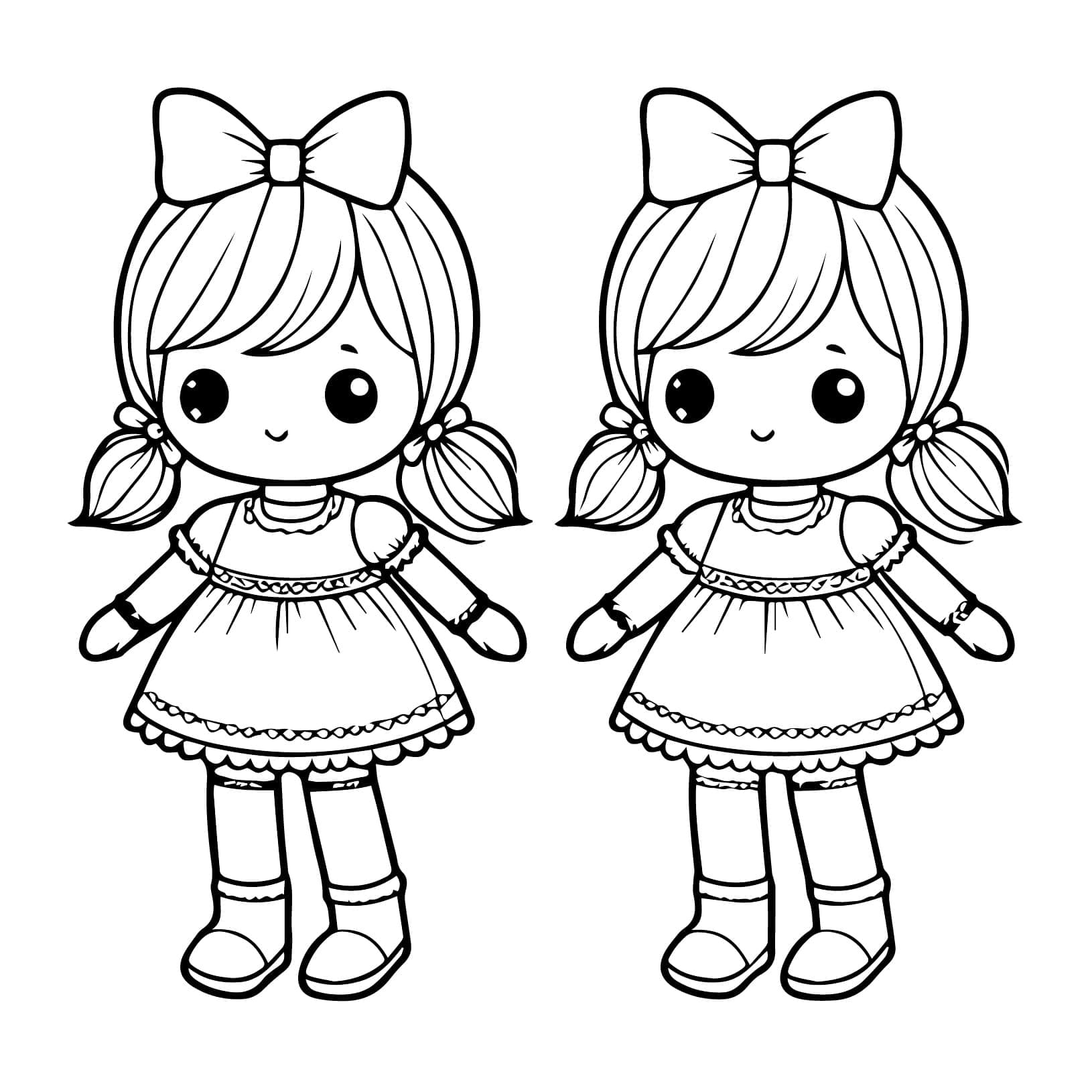 tranh to mau bup be rat dep