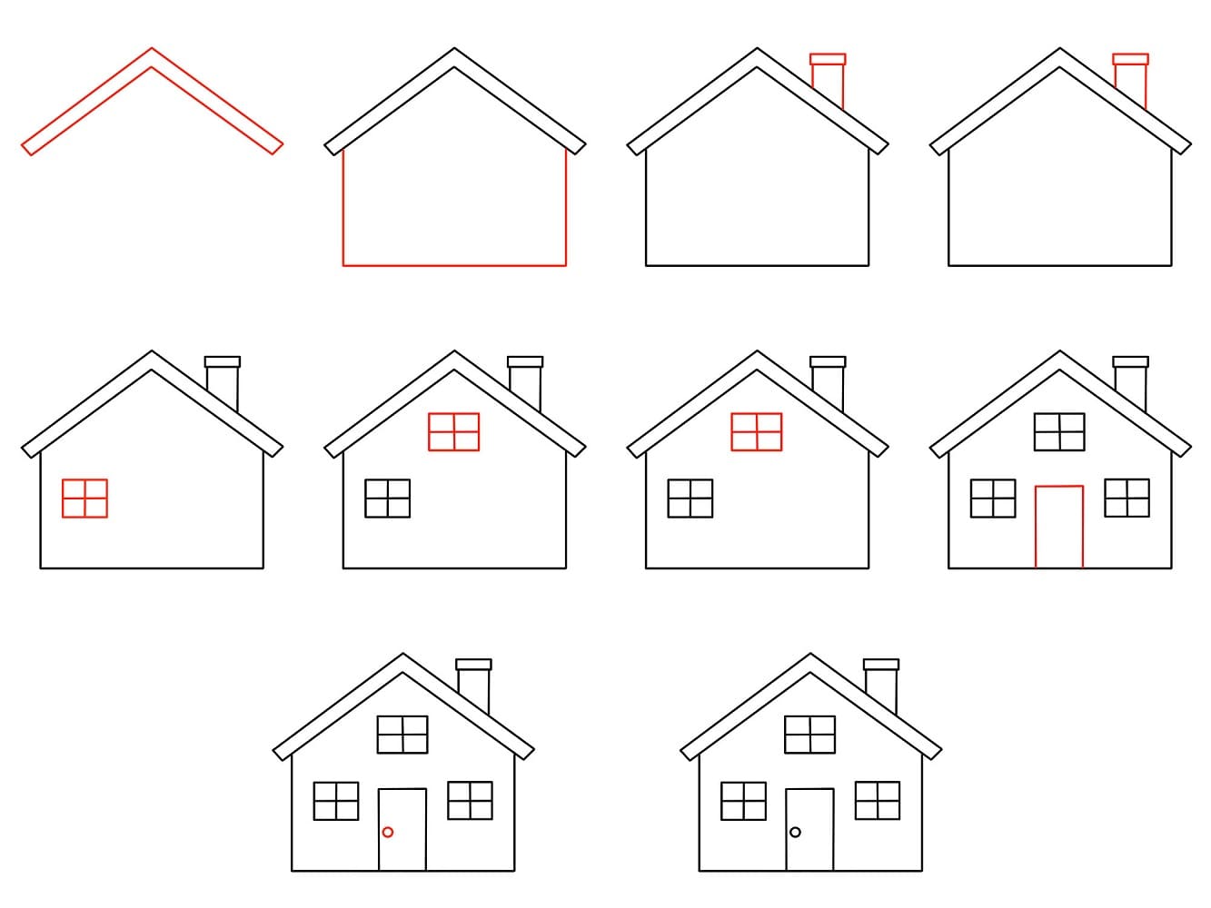 Tranh Vẽ Ngôi Nhà