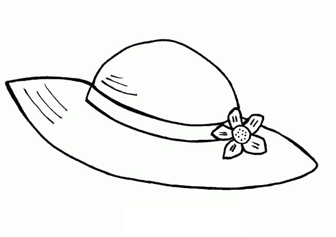 tranh to mau chiec mu de thuong 1