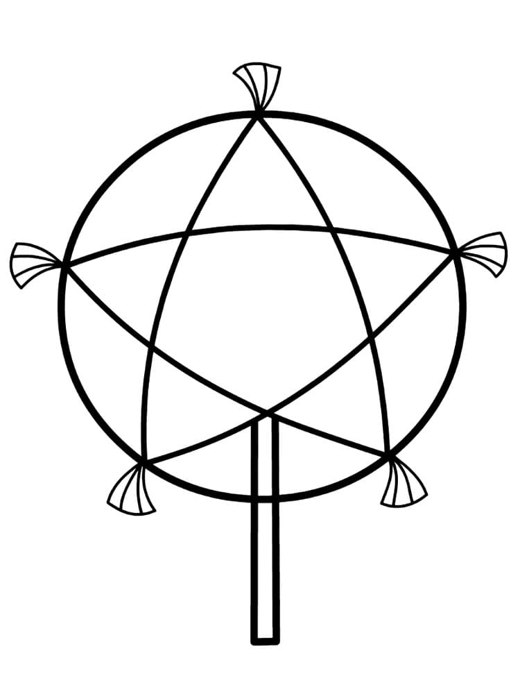 tranh to mau den ong sao ruc ro 2