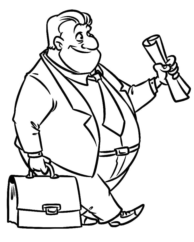 tranh to mau doanh nhan beo u