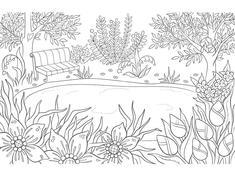 tranh to mau ho nuoc dep nhat 4