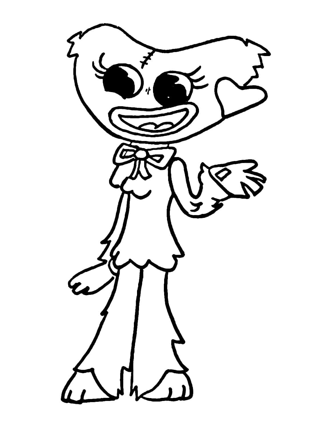 tranh to mau kissy missy xinh dep