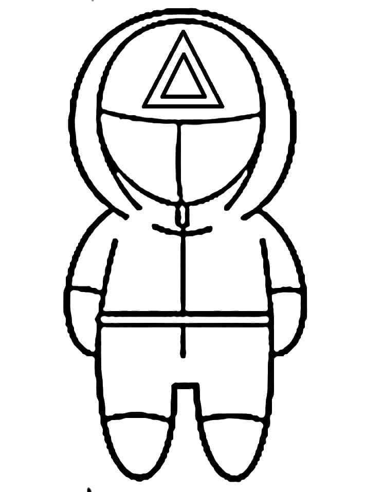 tranh to mau linh gac mat na tam giac