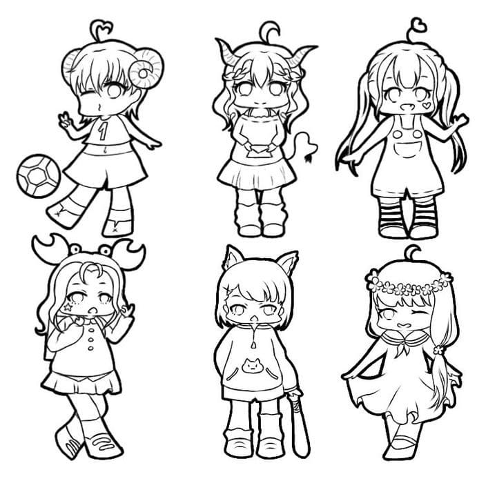 tranh to mau lop hoc mat ngu cute