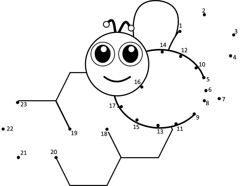 tranh to mau noi so con ong