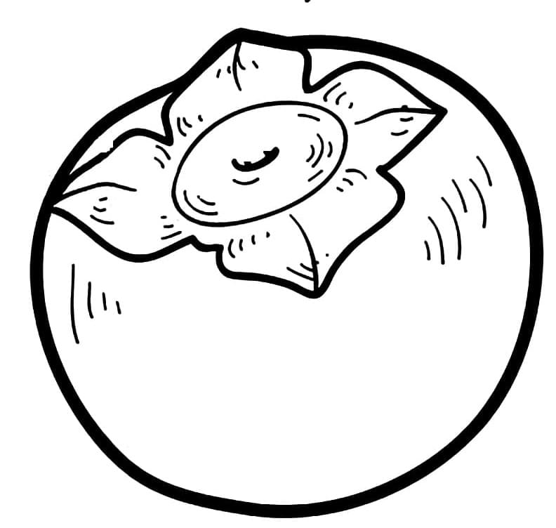 tranh to mau qua hong tuoi