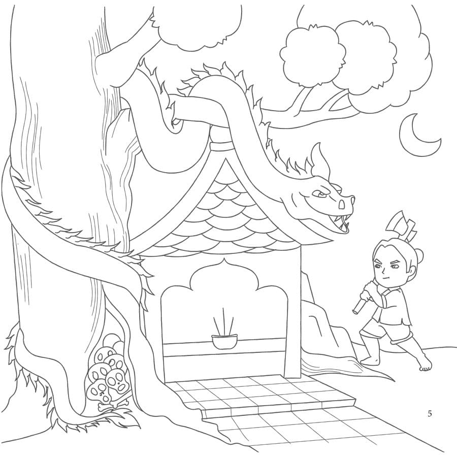 tranh to mau thach sanh va chan tinh