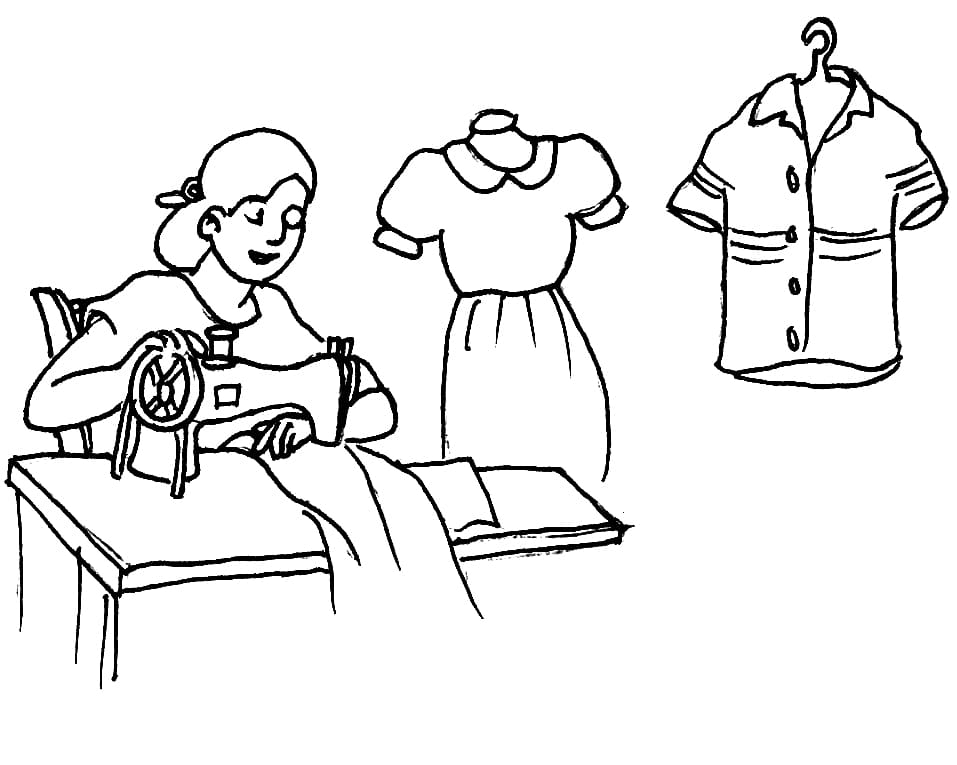 tranh to mau tho may va may may