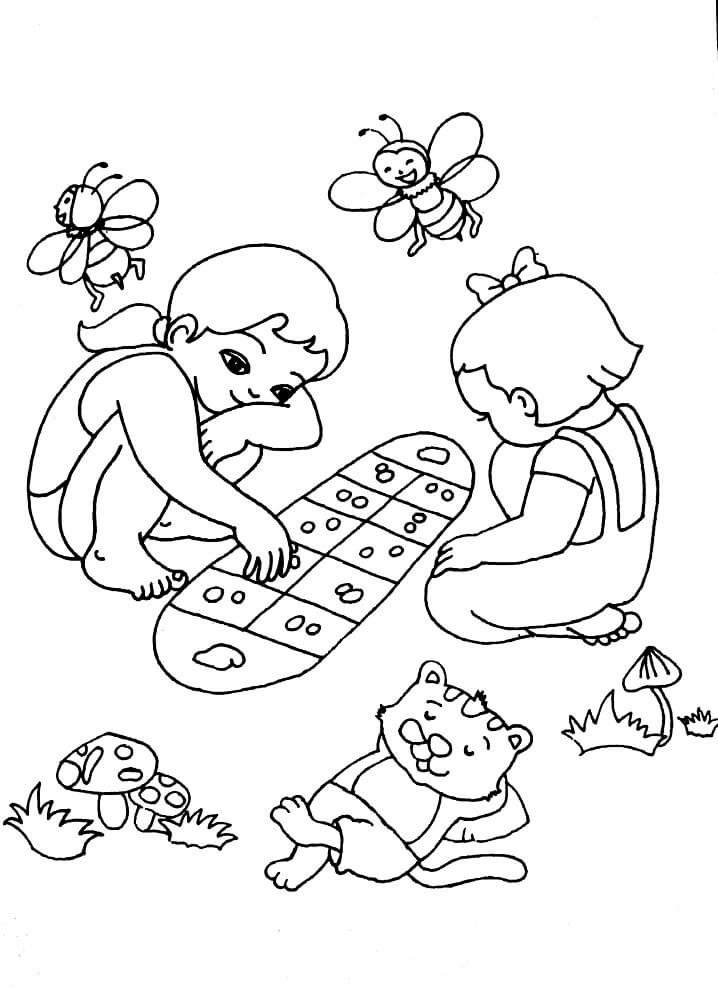 tranh to mau tro choi o an quan