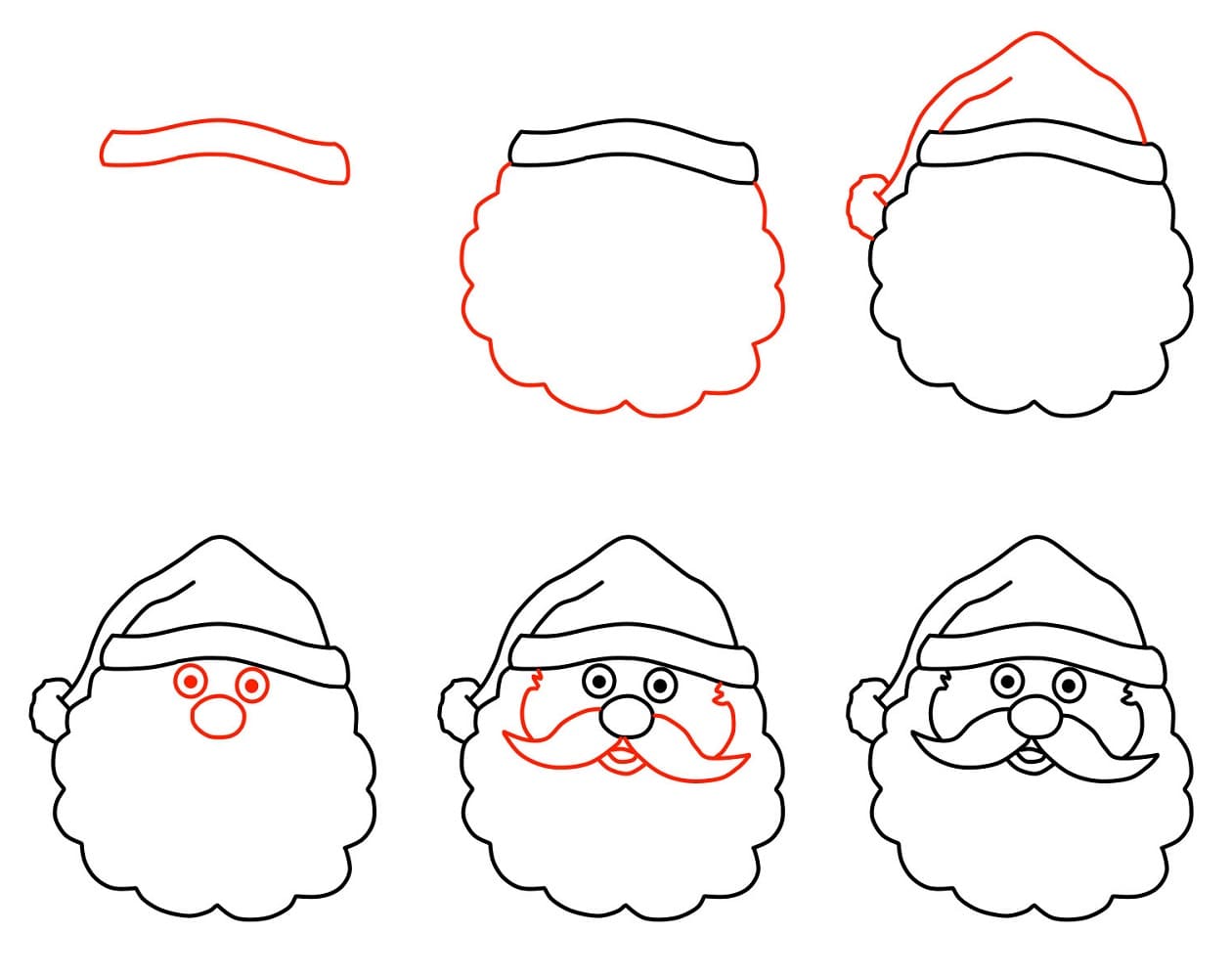 Tranh Vẽ Ông Già Noel