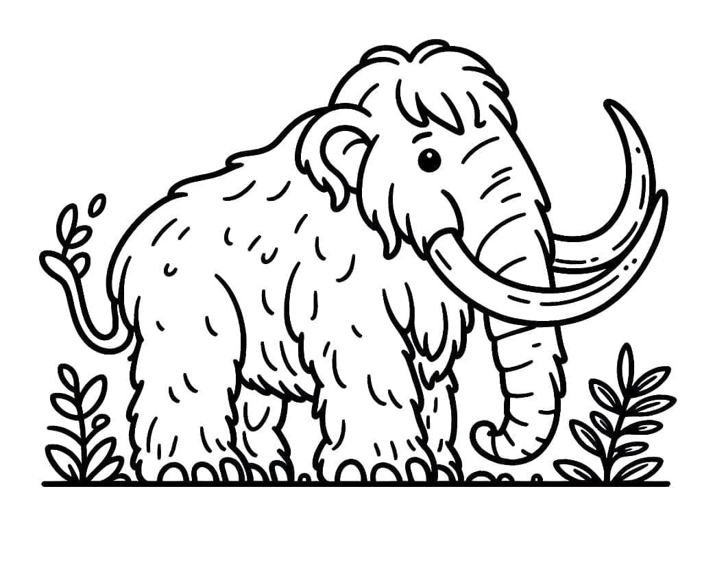 tranh to mau voi ma mut dang yeu