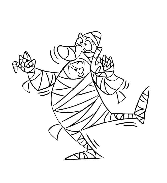 tranh to mau xac uop hai huoc