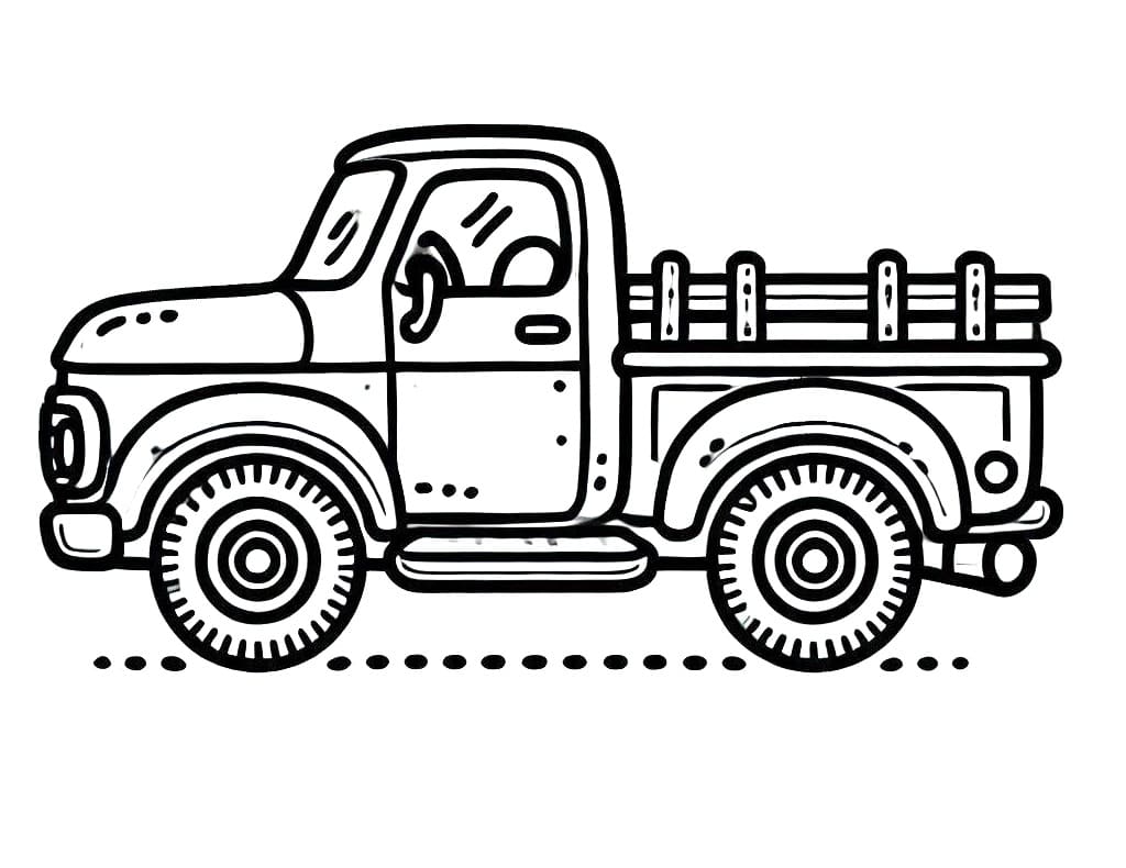 tranh to mau xe ban tai don gian 4