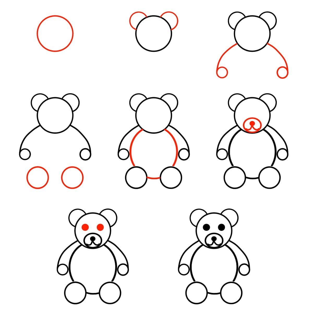 ve gau bong de va don gian